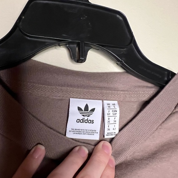 Glitter adidas crop top - Picture 3 of 4